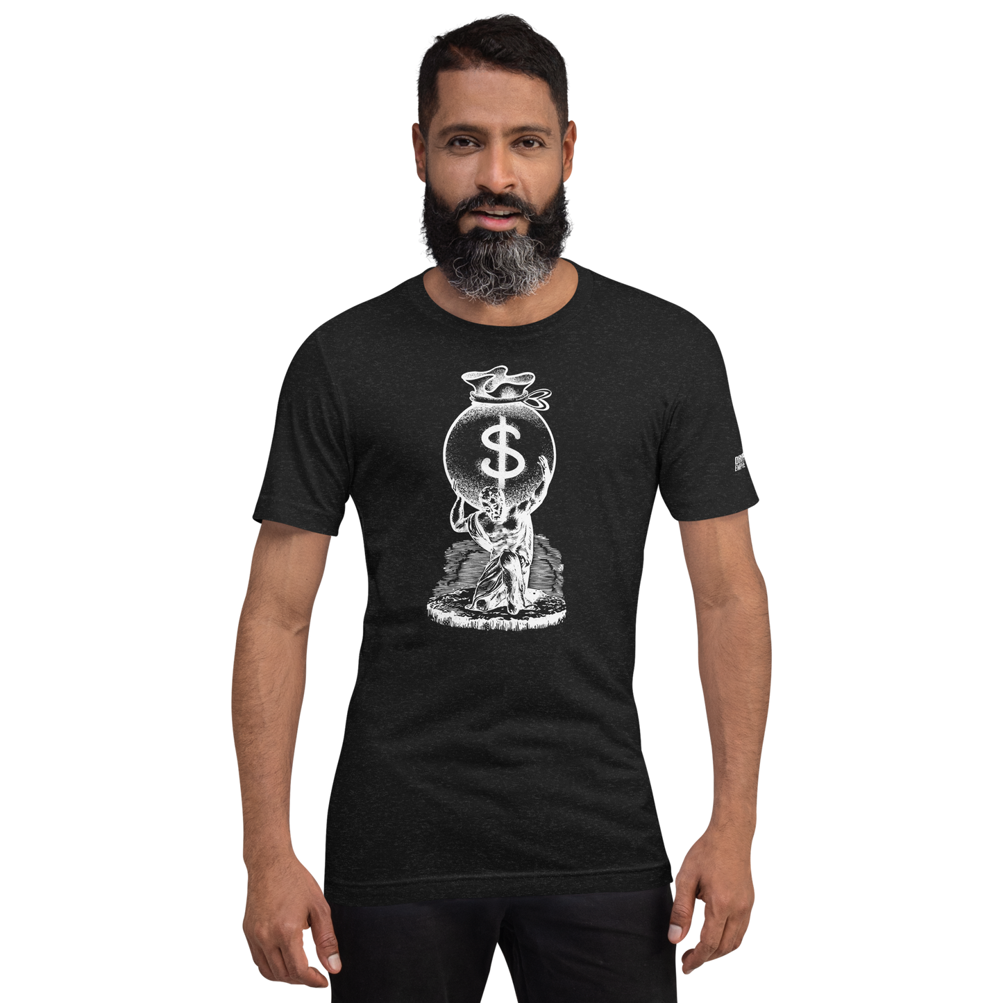 "Secure The Bag" Unisex t-shirt (DARK)