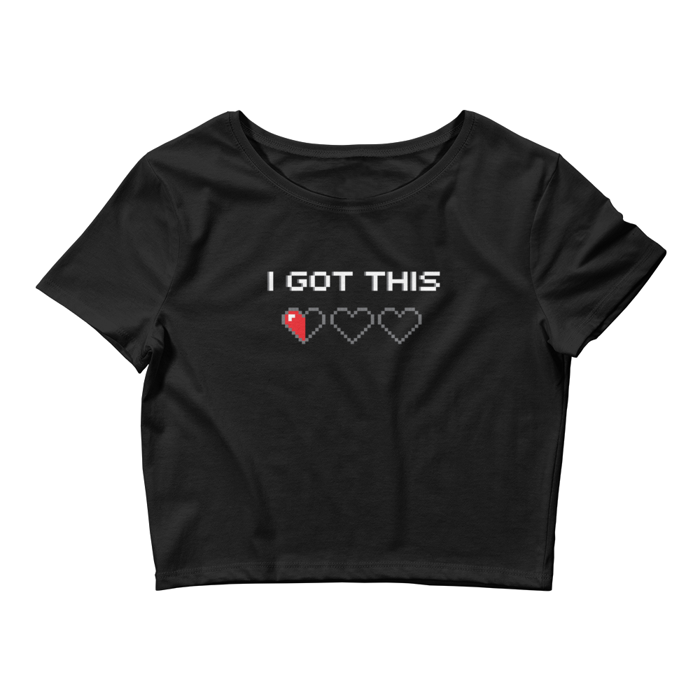 I Got This! Women’s Crop Tee (DARK)