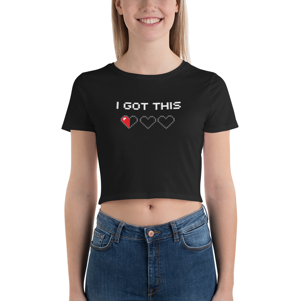 I Got This! Women’s Crop Tee (DARK)