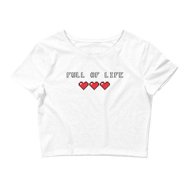 Full Of Life Women’s Crop Tee
