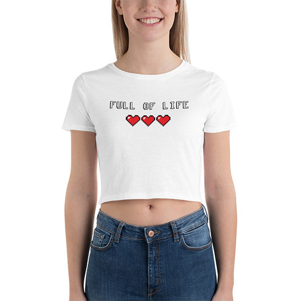 Full Of Life Women’s Crop Tee