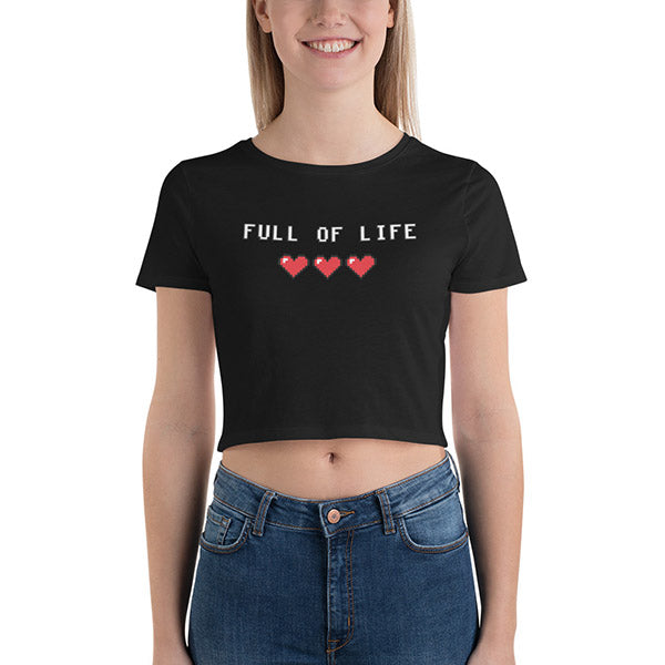 Full Of Life Women’s Crop Tee