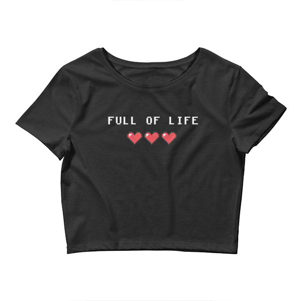 Full Of Life Women’s Crop Tee