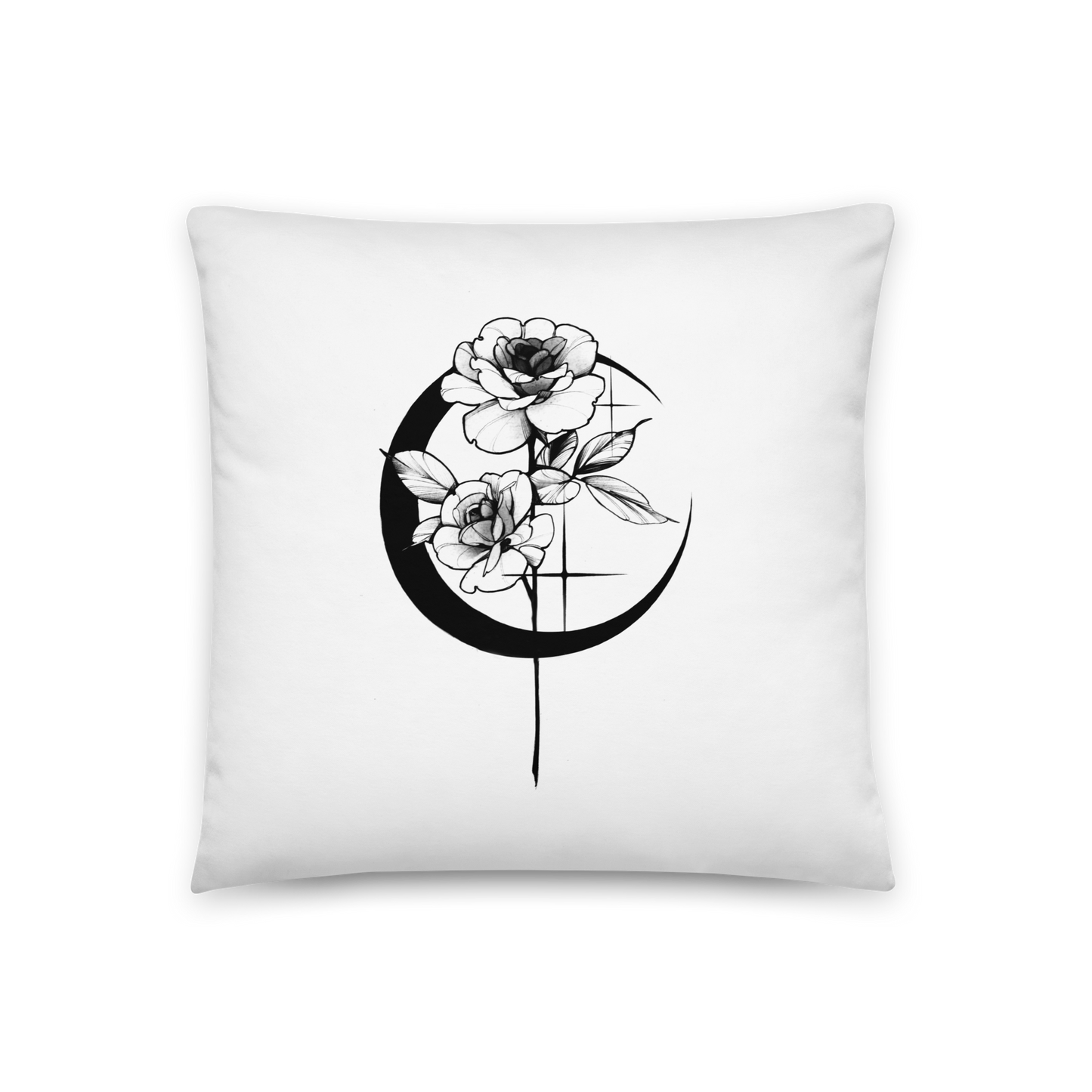 Mysic Rose Basic Pillow By OkiDiploDoki (LIGHT)