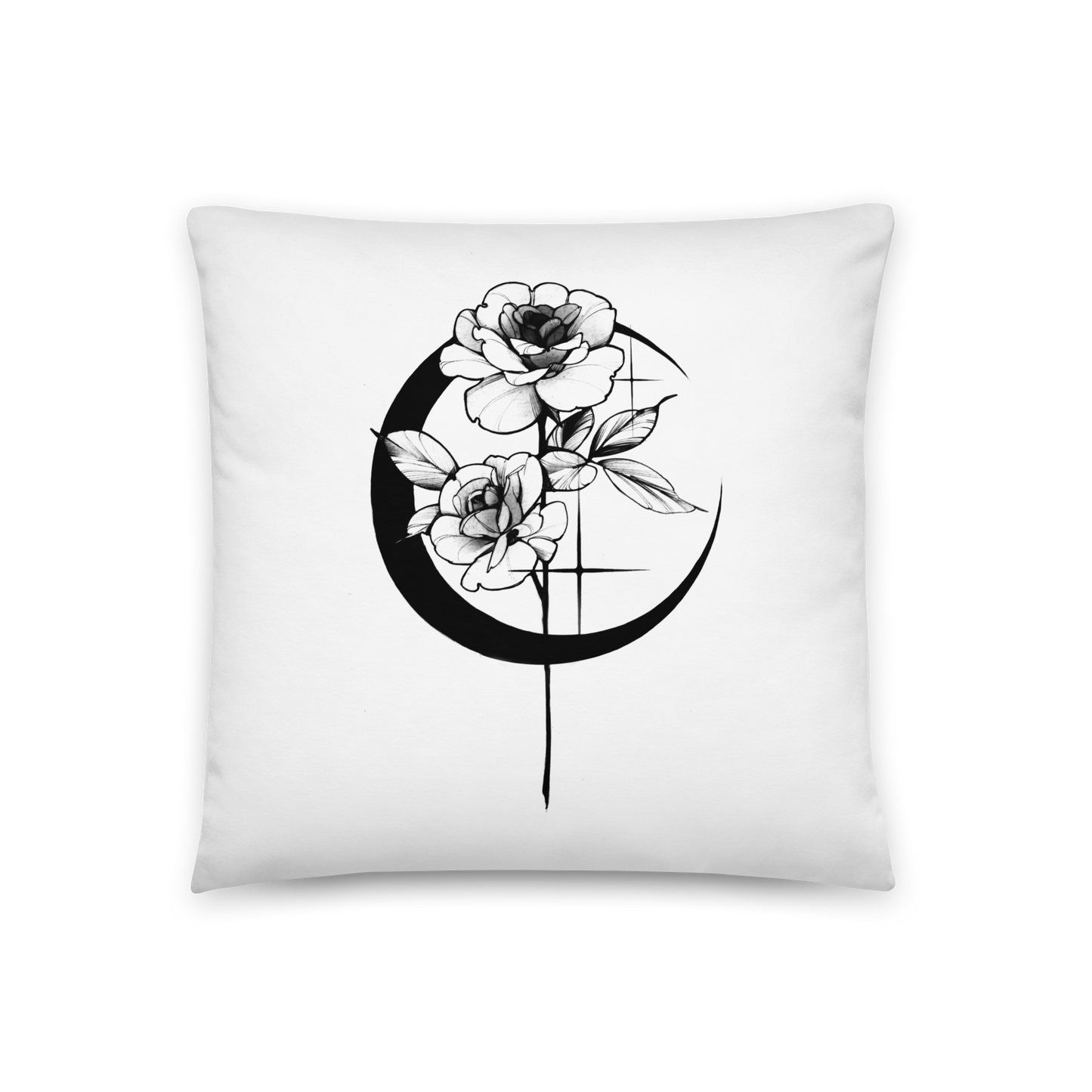 Mysic Rose Basic Pillow By OkiDiploDoki (LIGHT)