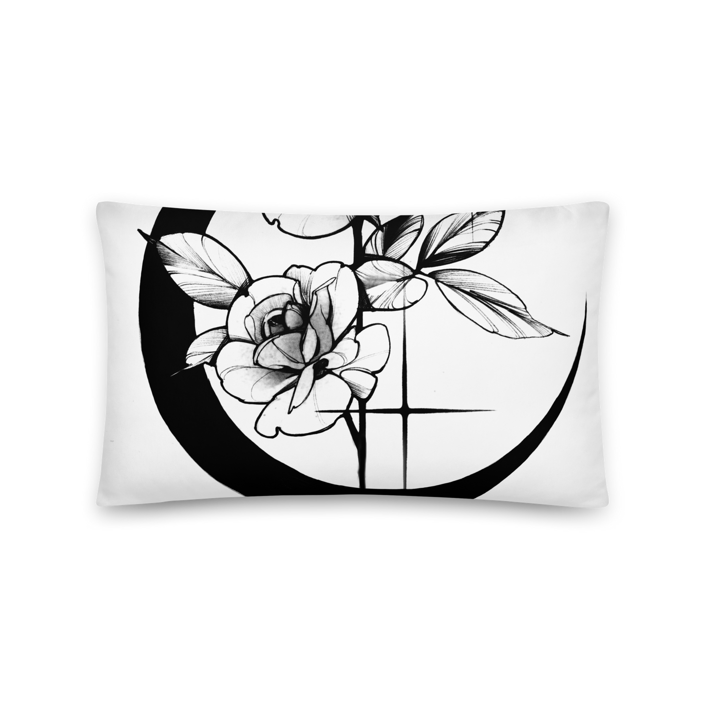 Mysic Rose Basic Pillow By OkiDiploDoki (LIGHT)