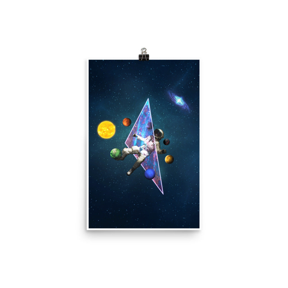 "Through Space" Matte Poster