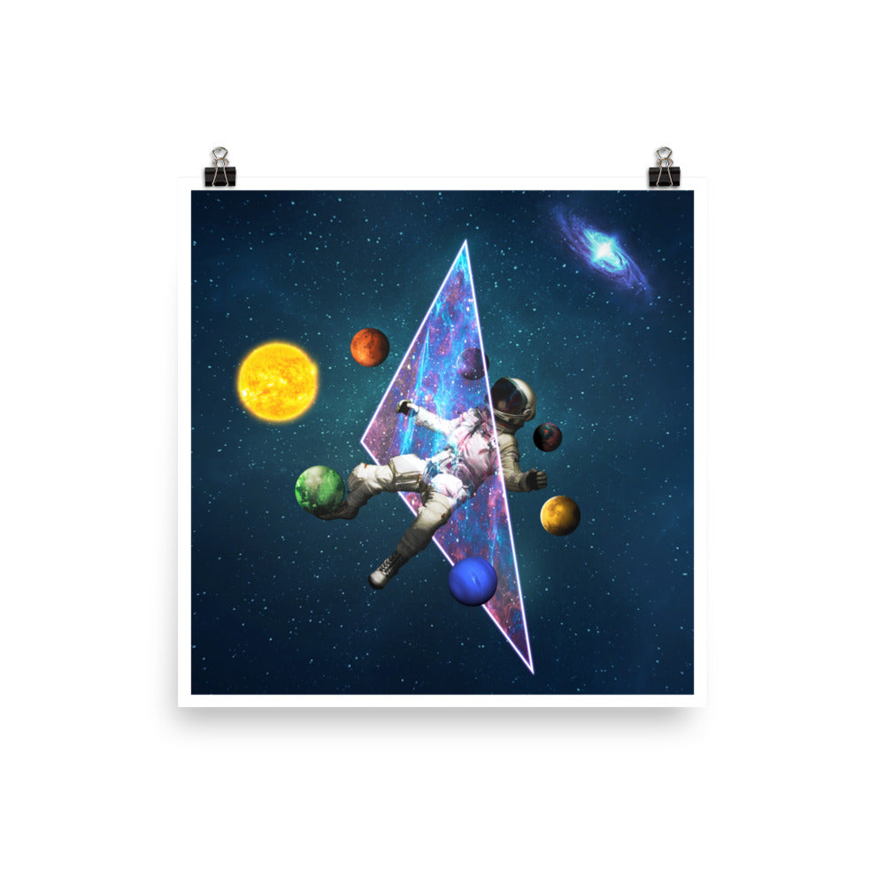 "Through Space" Matte Poster