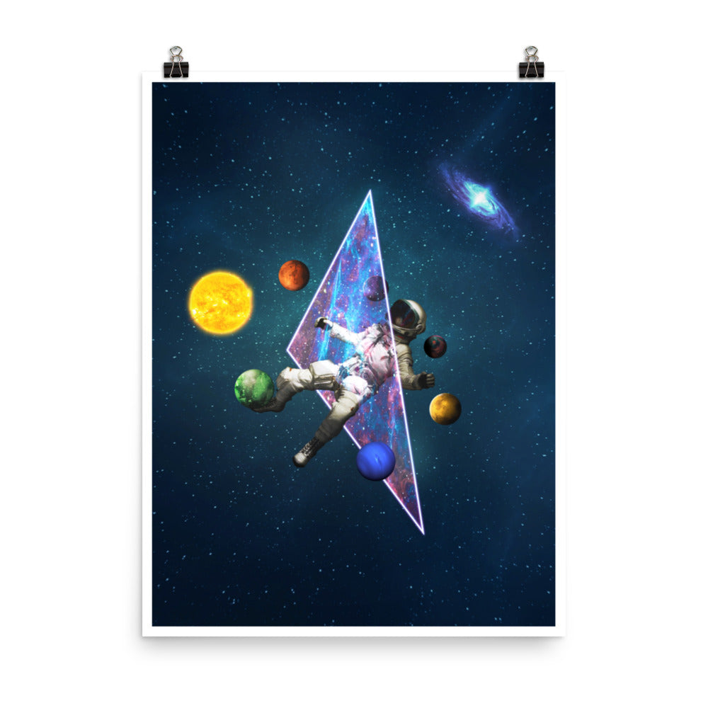 "Through Space" Matte Poster
