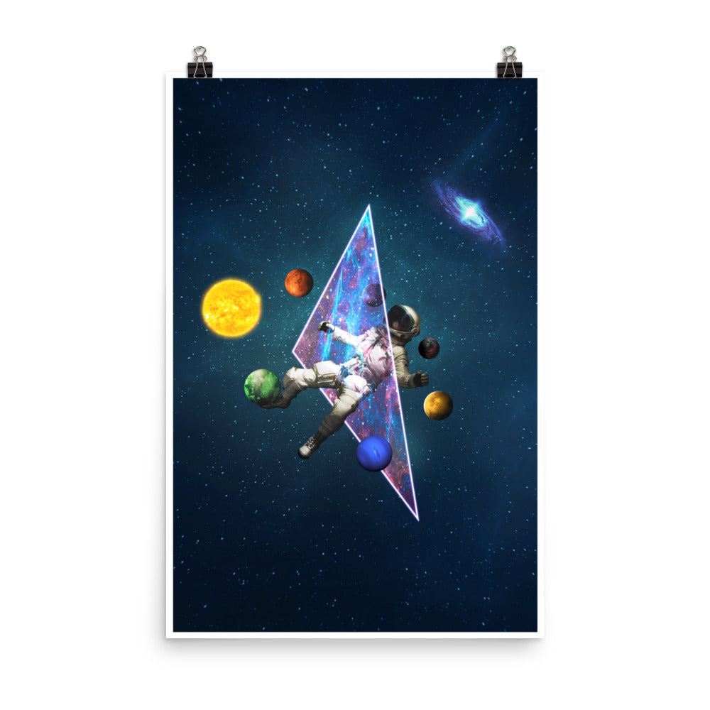 "Through Space" Matte Poster