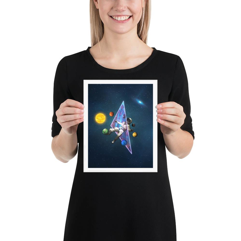 "Through Space" Matte Poster