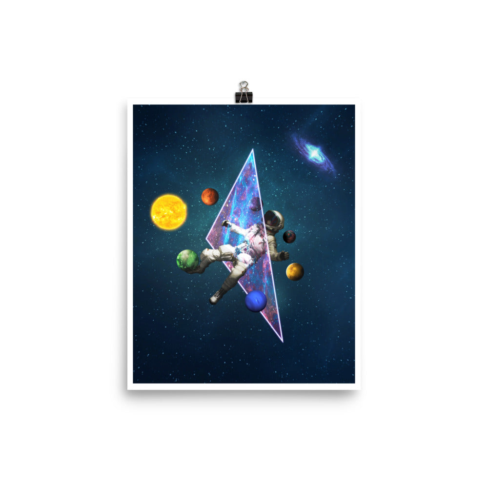 "Through Space" Matte Poster