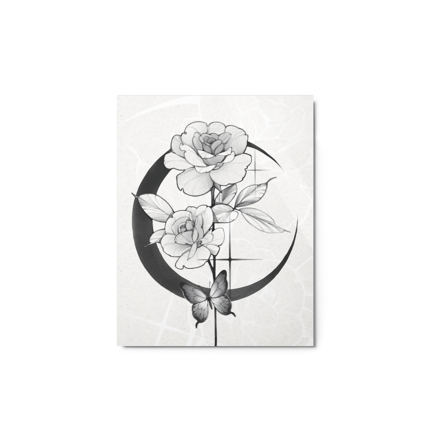 Mystic Rose Metal prints By OkiDiploDoki