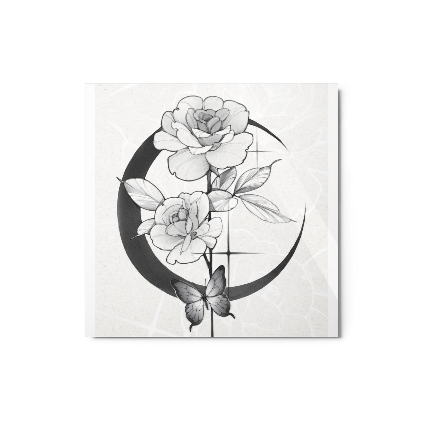Mystic Rose Metal prints By OkiDiploDoki