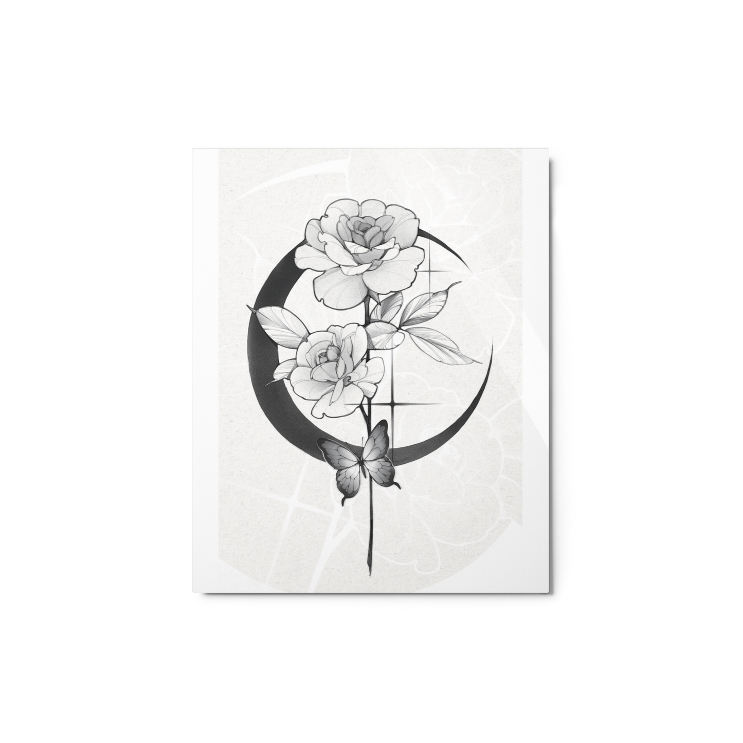 Mystic Rose Metal prints By OkiDiploDoki