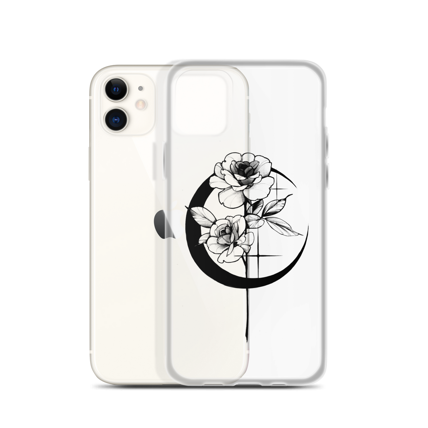 Mystic Rose iPhone Case By OkiDiploDoki (DARK)