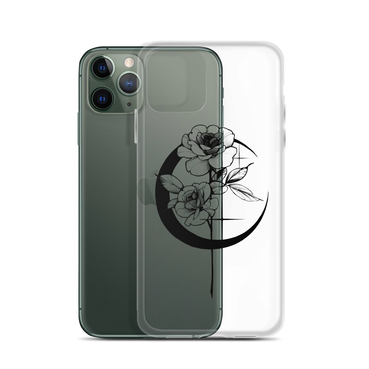 Mystic Rose iPhone Case By OkiDiploDoki (DARK)