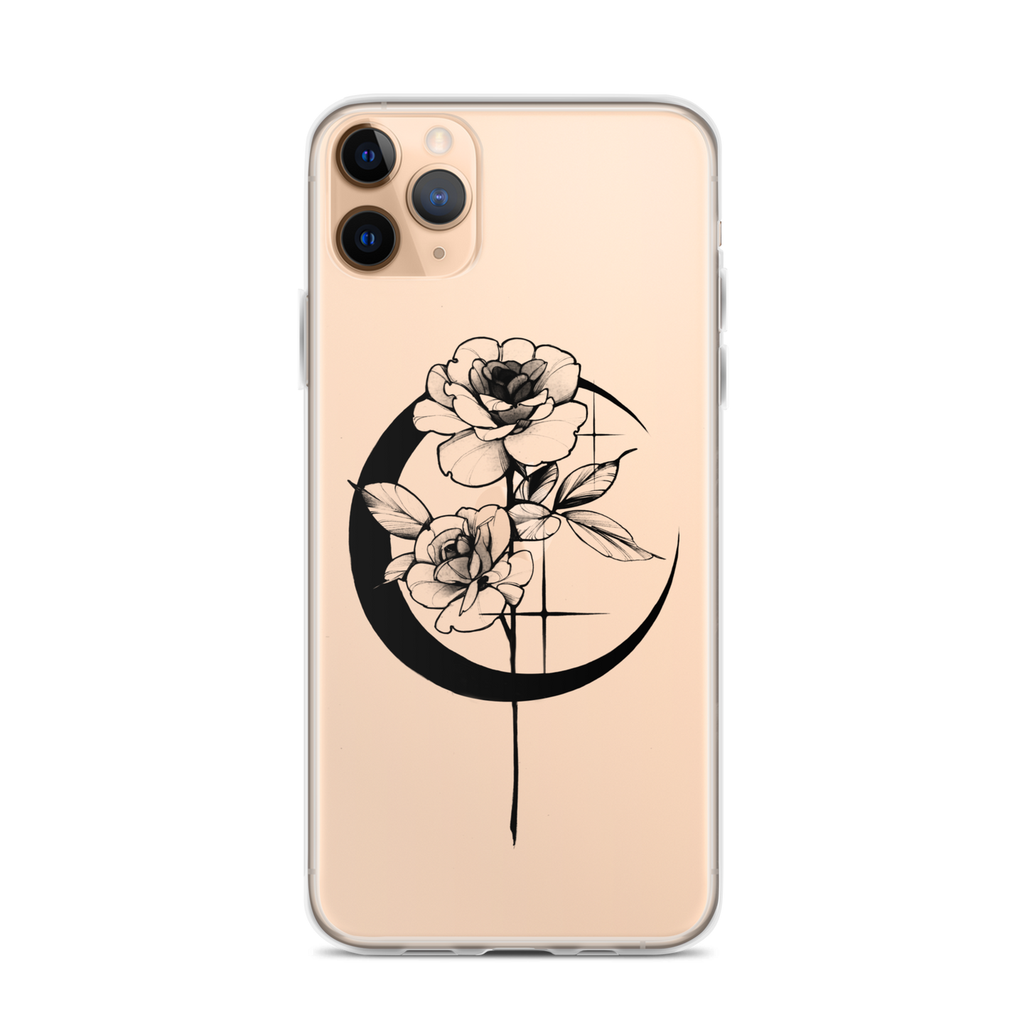 Mystic Rose iPhone Case By OkiDiploDoki (DARK)
