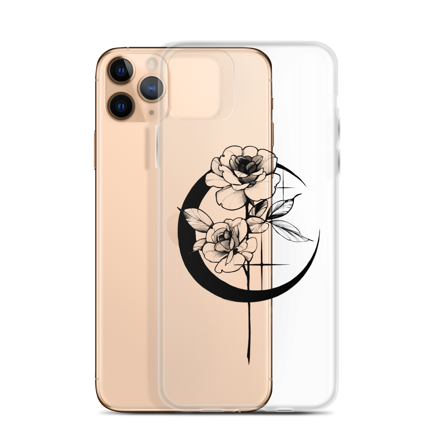 Mystic Rose iPhone Case By OkiDiploDoki (DARK)