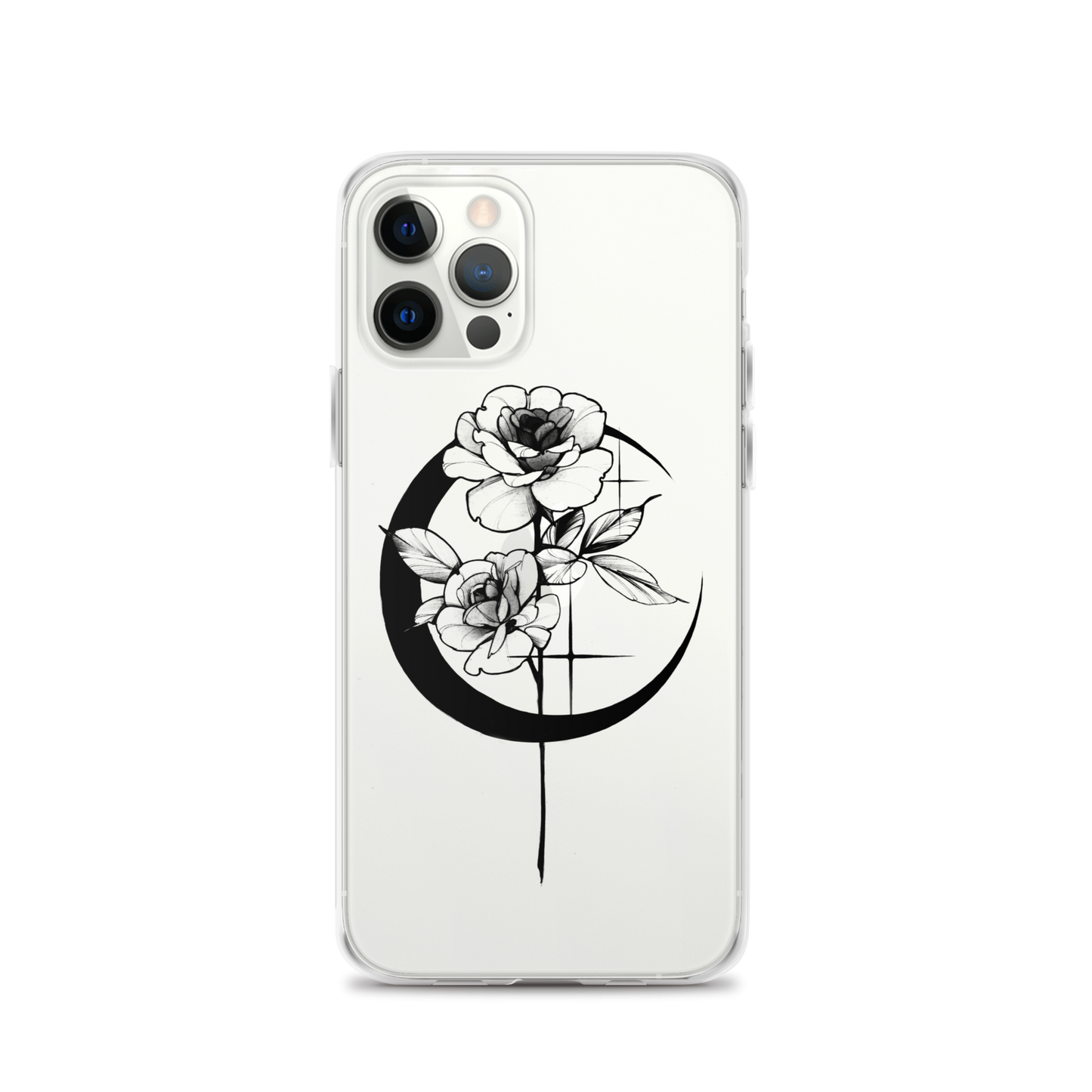 Mystic Rose iPhone Case By OkiDiploDoki (DARK)