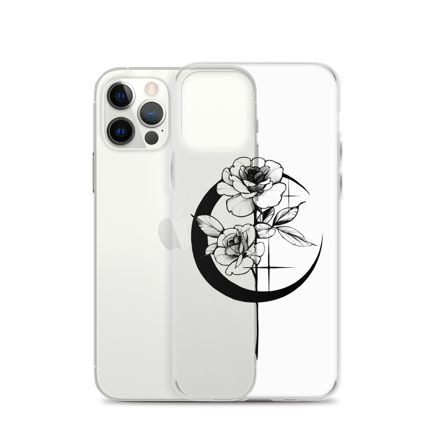 Mystic Rose iPhone Case By OkiDiploDoki (DARK)