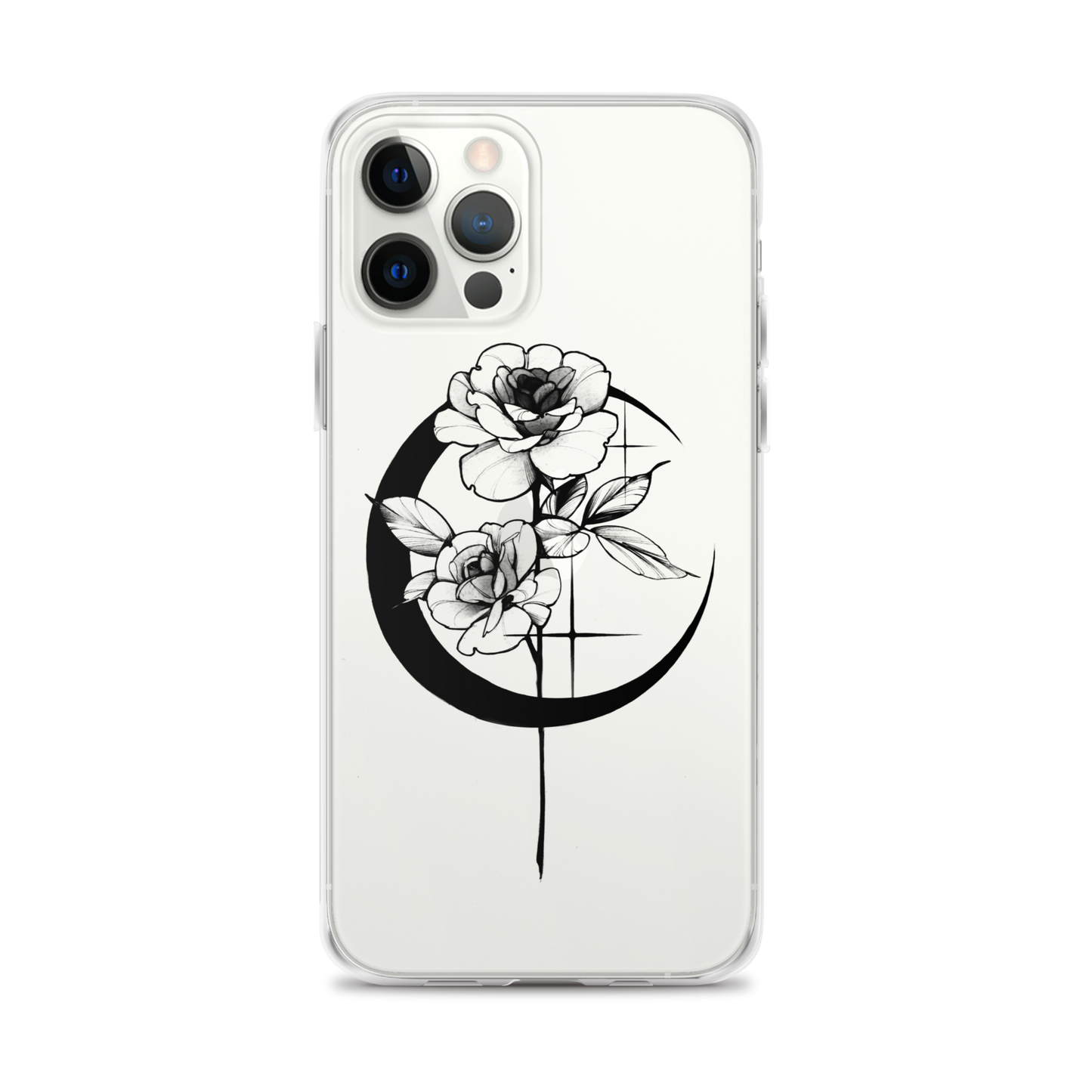 Mystic Rose iPhone Case By OkiDiploDoki (DARK)