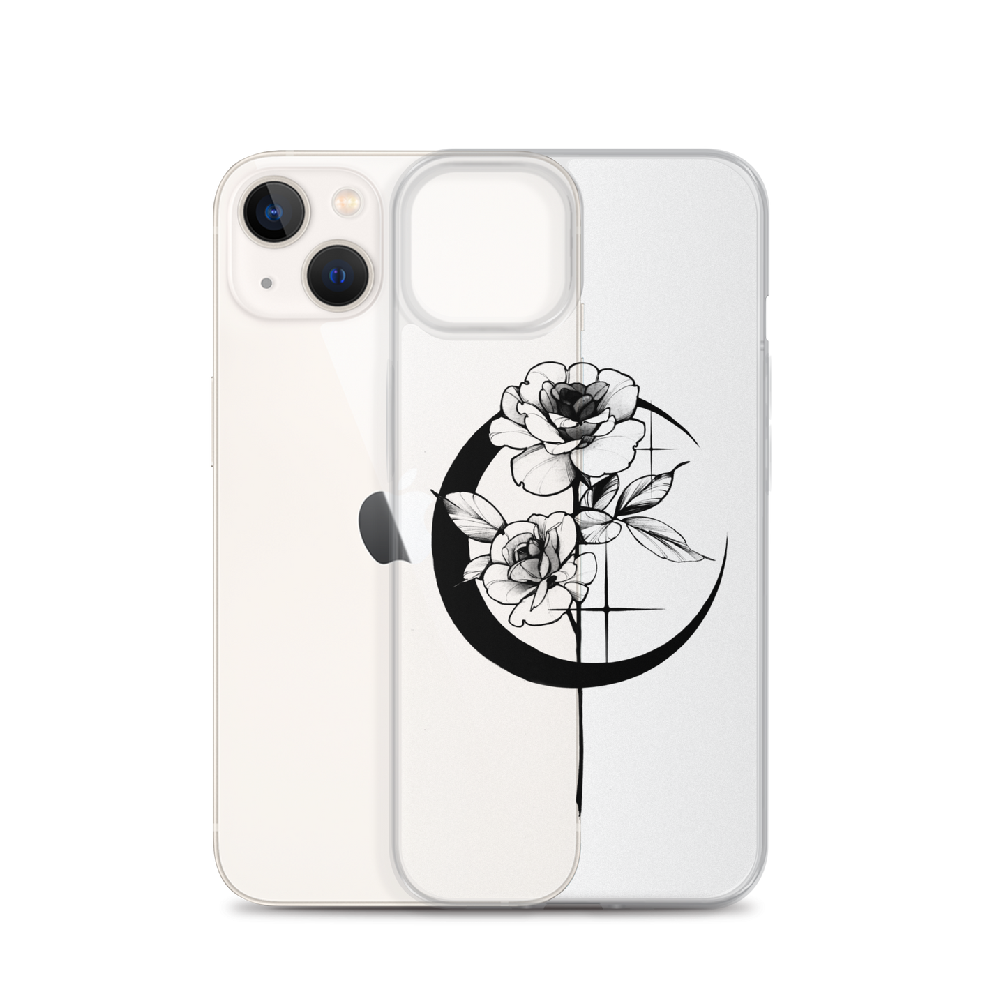 Mystic Rose iPhone Case By OkiDiploDoki (DARK)