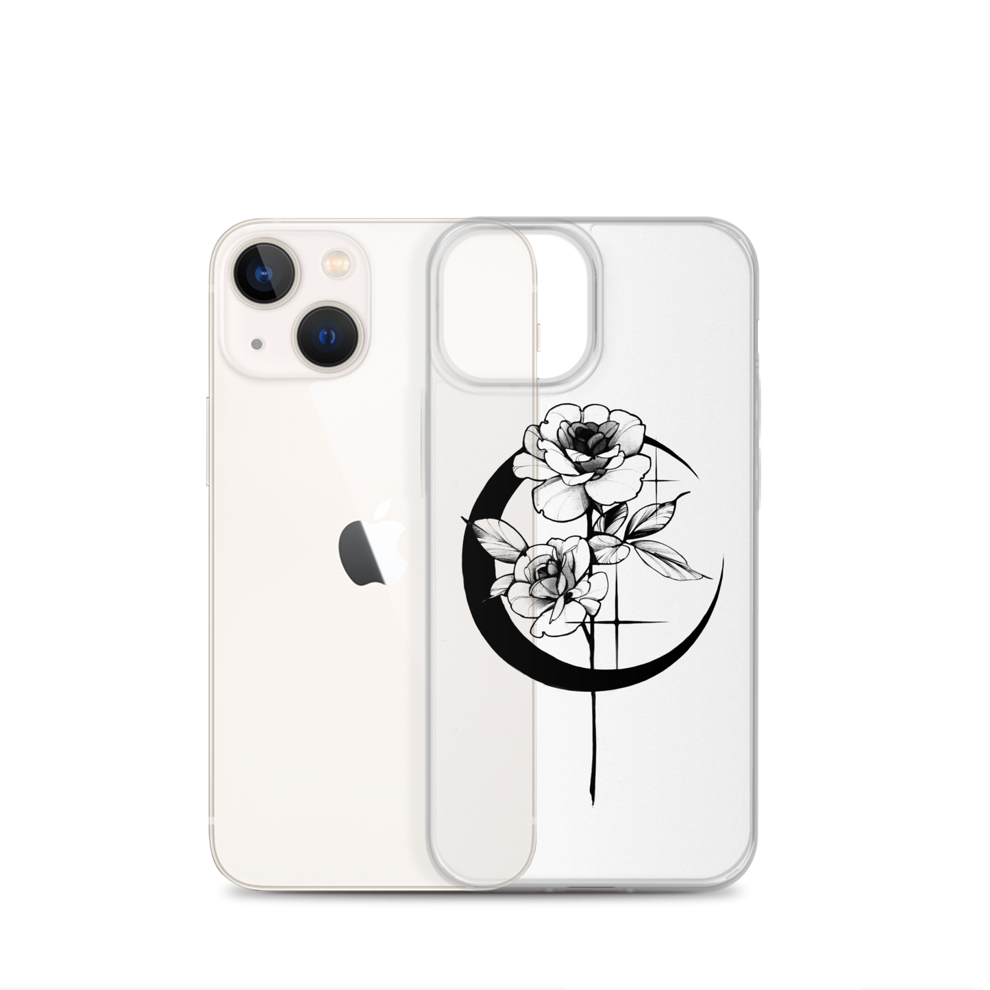 Mystic Rose iPhone Case By OkiDiploDoki (DARK)