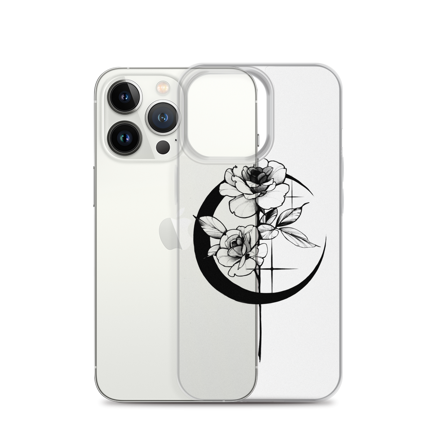 Mystic Rose iPhone Case By OkiDiploDoki (DARK)