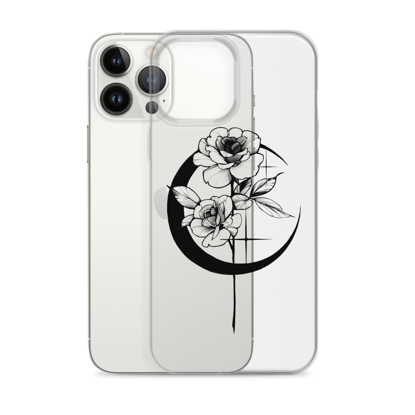 Mystic Rose iPhone Case By OkiDiploDoki (DARK)