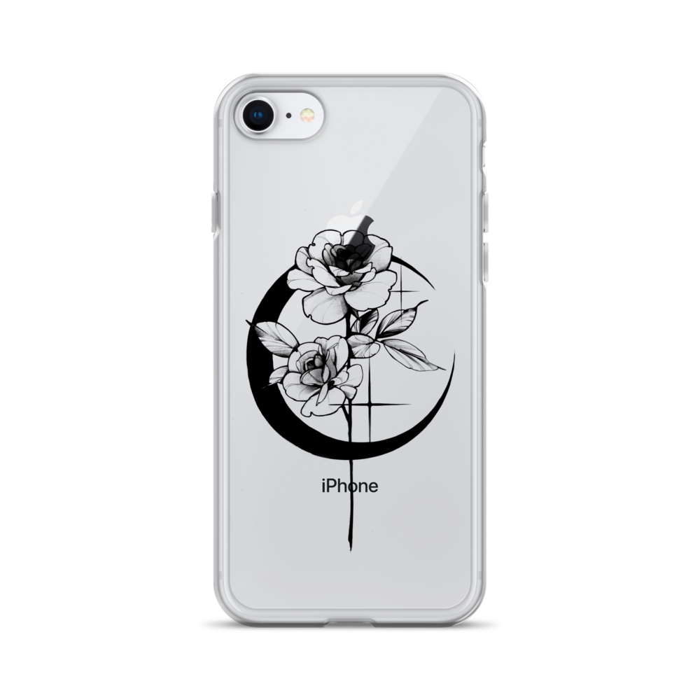 Mystic Rose iPhone Case By OkiDiploDoki (DARK)