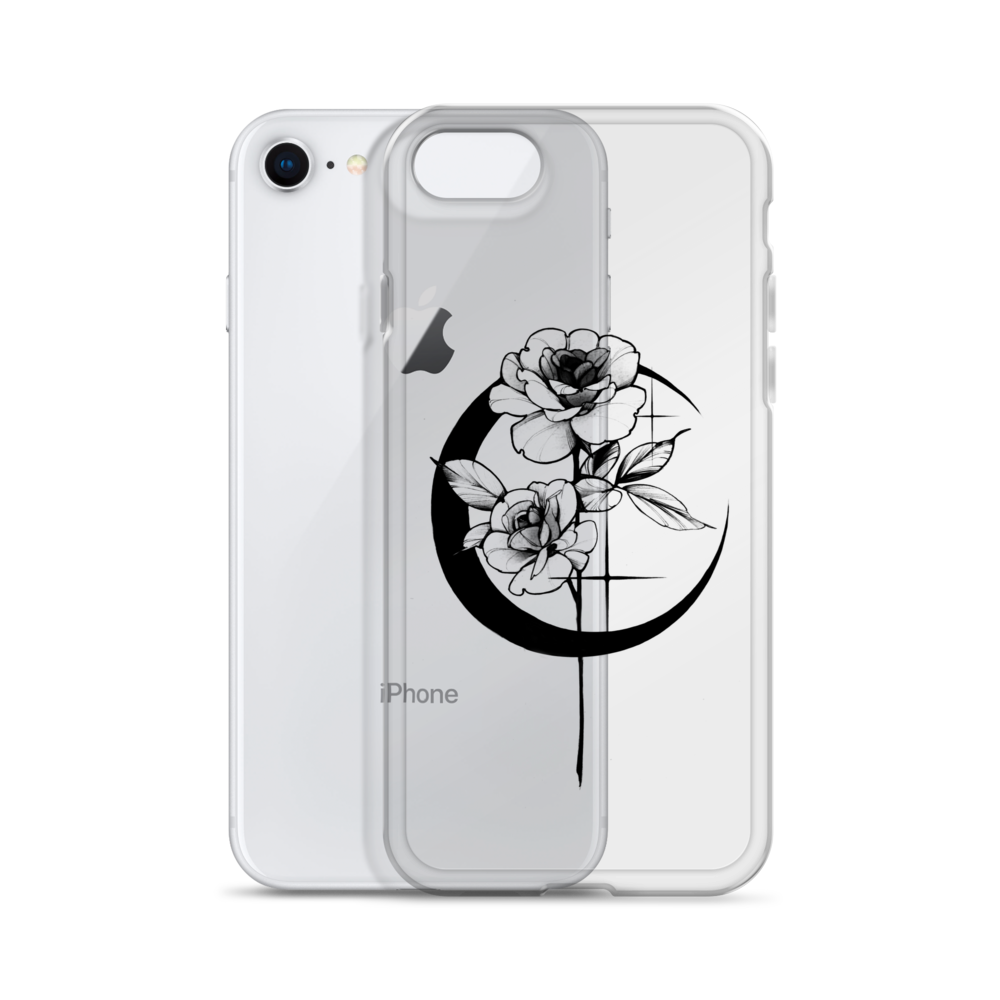 Mystic Rose iPhone Case By OkiDiploDoki (DARK)