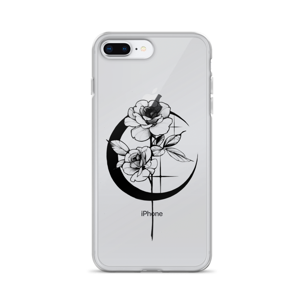 Mystic Rose iPhone Case By OkiDiploDoki (DARK)