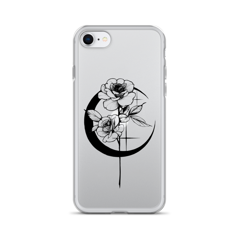 Mystic Rose iPhone Case By OkiDiploDoki (DARK)