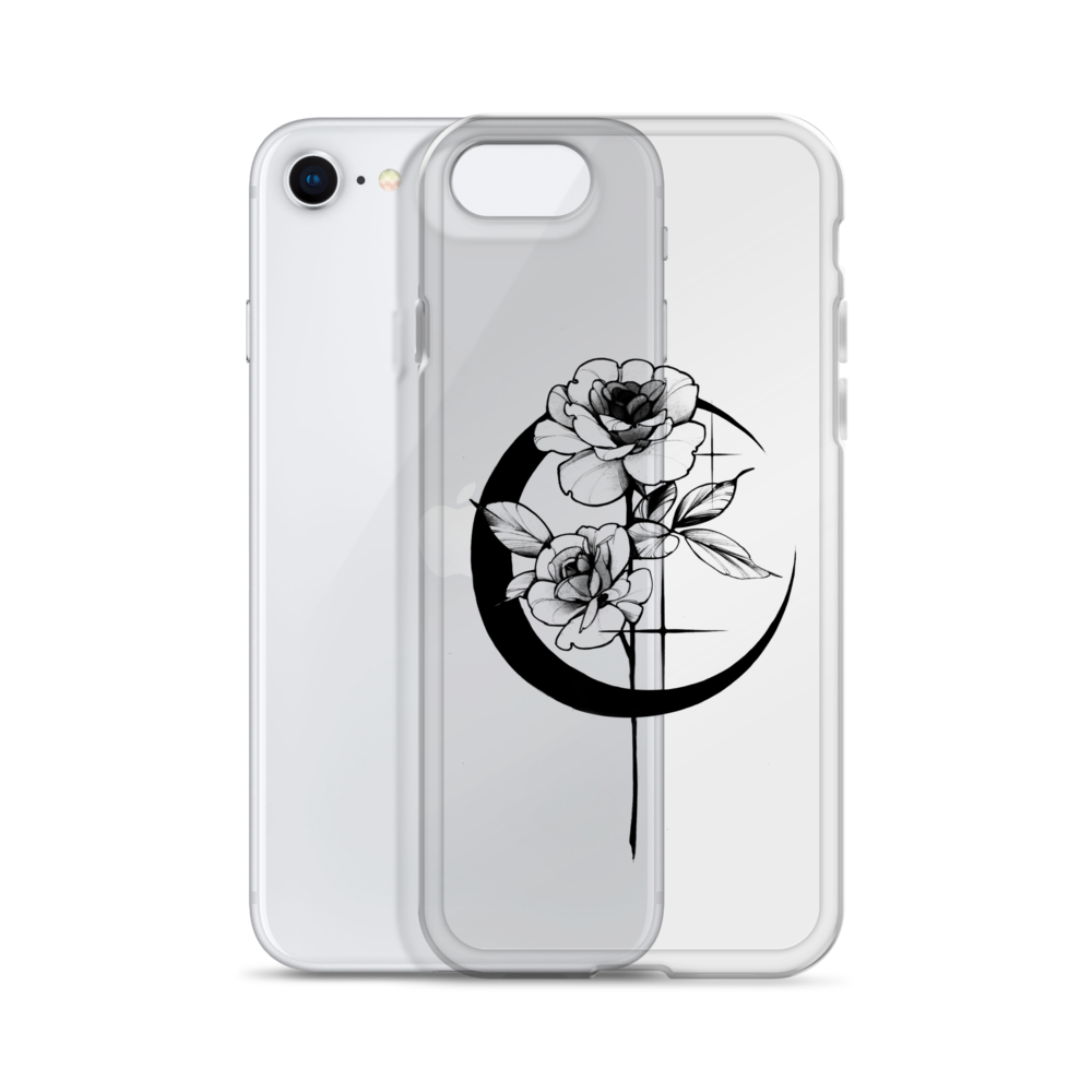 Mystic Rose iPhone Case By OkiDiploDoki (DARK)