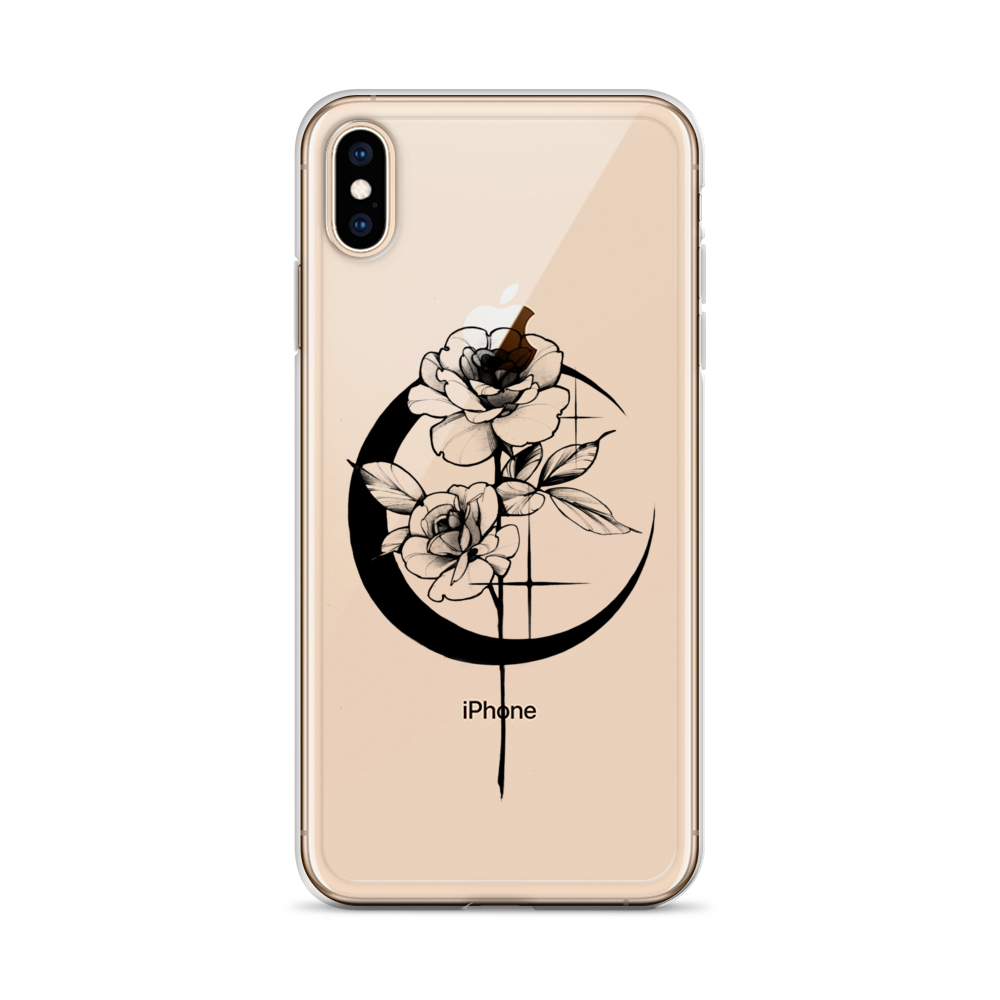 Mystic Rose iPhone Case By OkiDiploDoki (DARK)