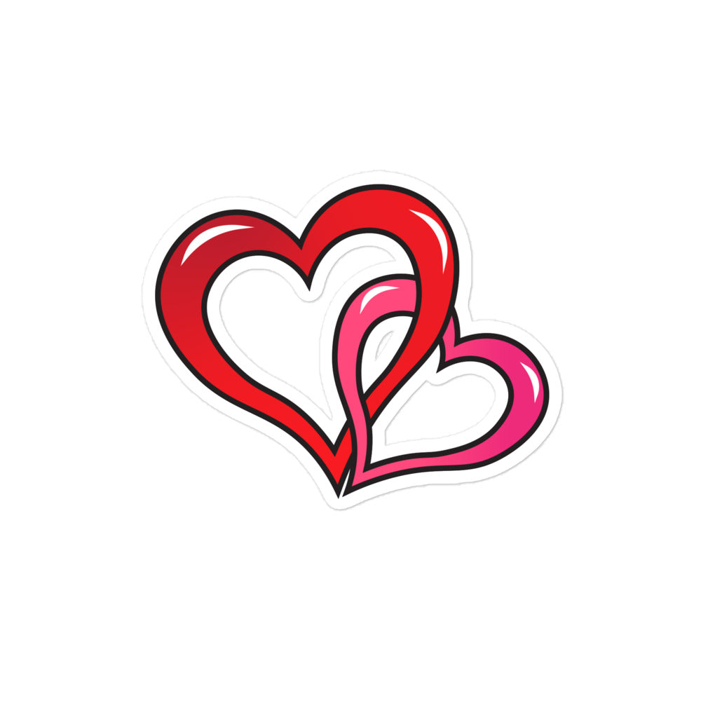 Valentine's Bubble-free stickers
