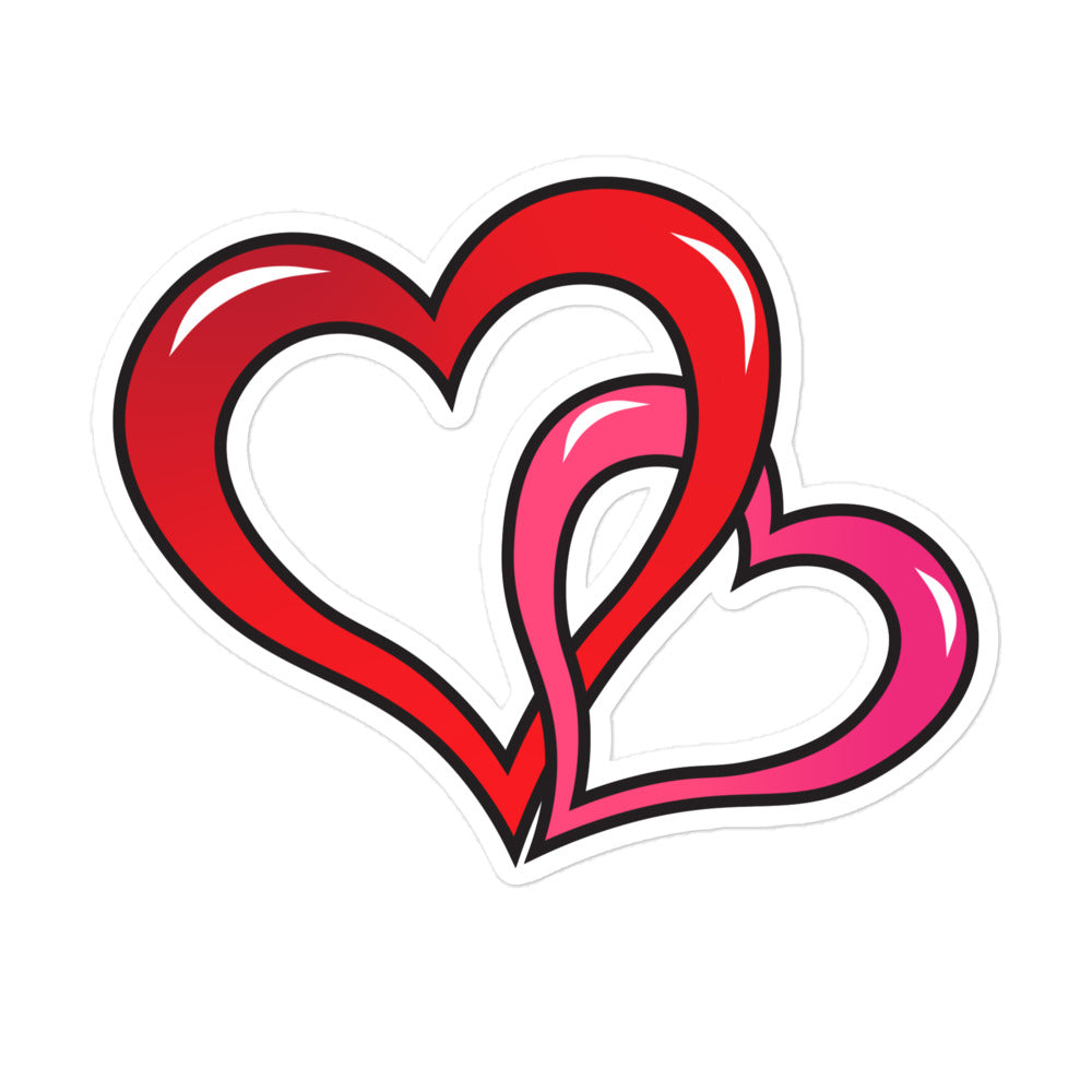 Valentine's Bubble-free stickers