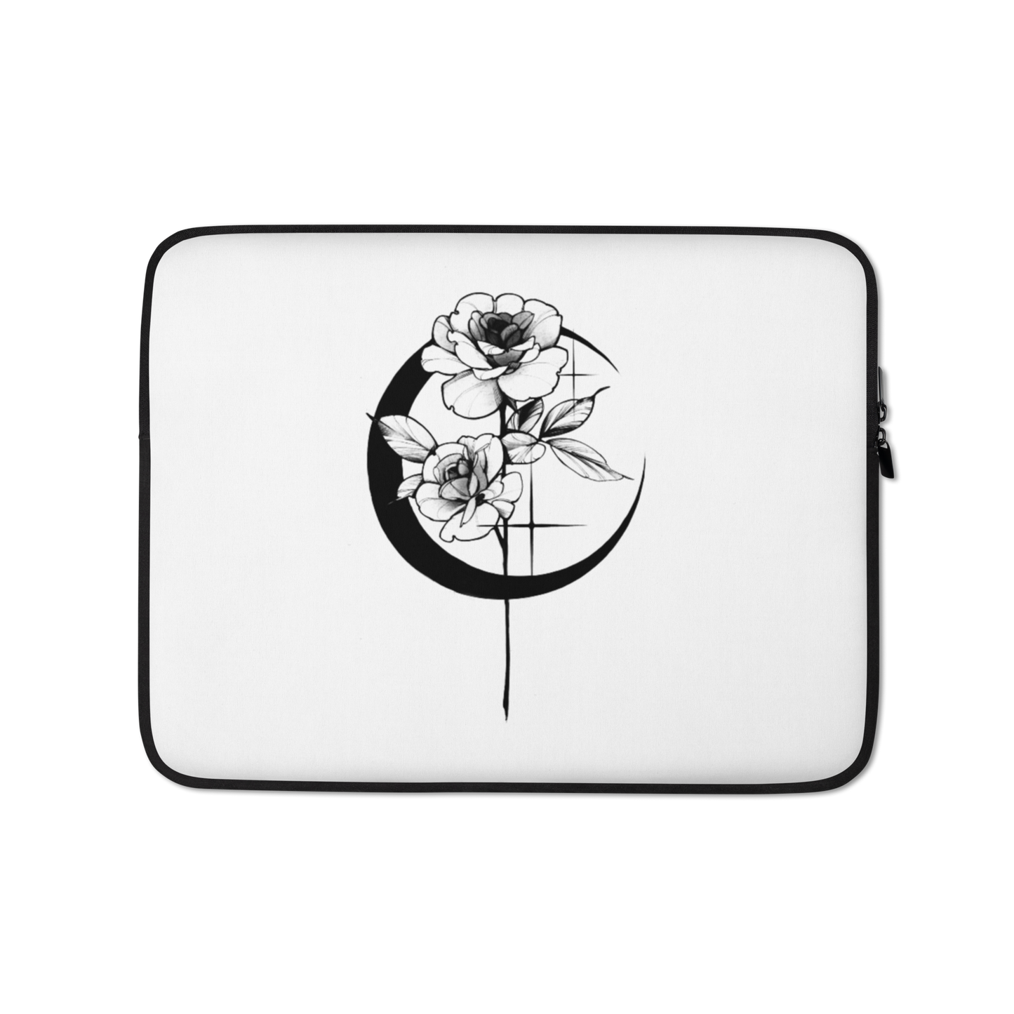 Mystic Rose Laptop Sleeve By OkiDiploDoki (LIGHT)