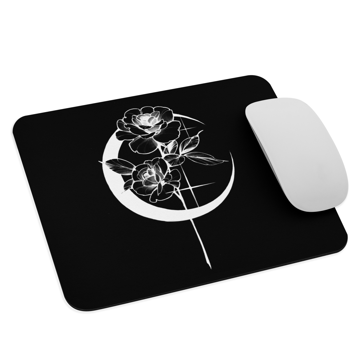 Mystic Rose Mouse pad By OkiDiploDoki (DARK)