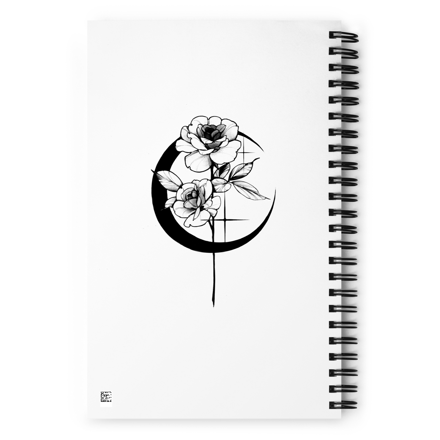 Mystic Rose Spiral notebook By OkiDiploDoki (LIGHT)