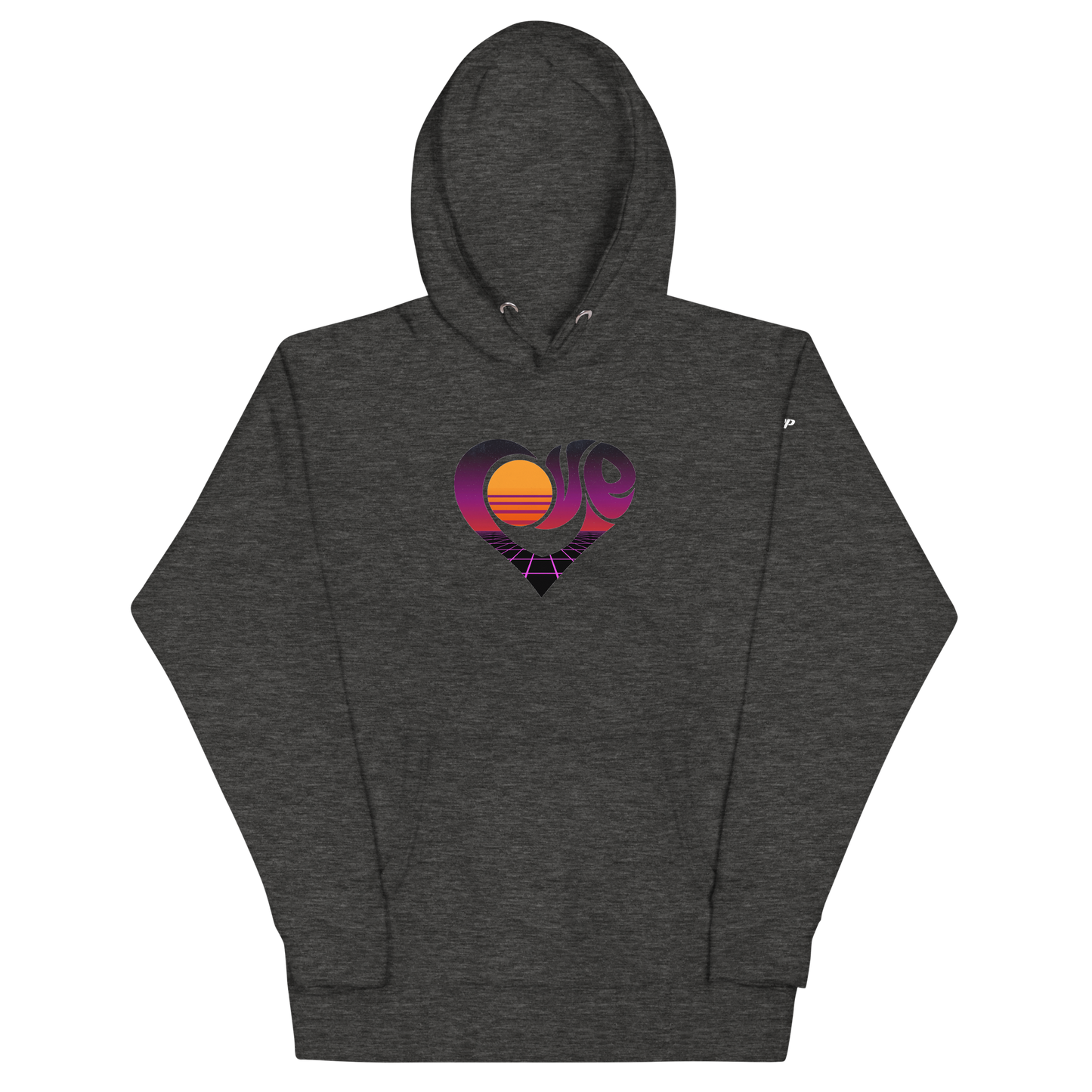 "LOVE" 2023 Retro Style Unisex Hoodie (DARK)