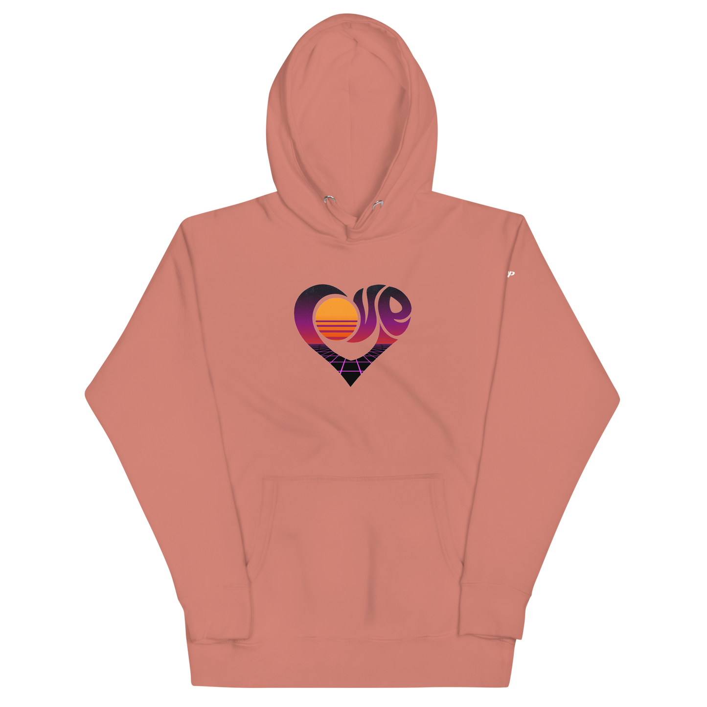 "LOVE" 2023 Retro Style Unisex Hoodie (DARK)