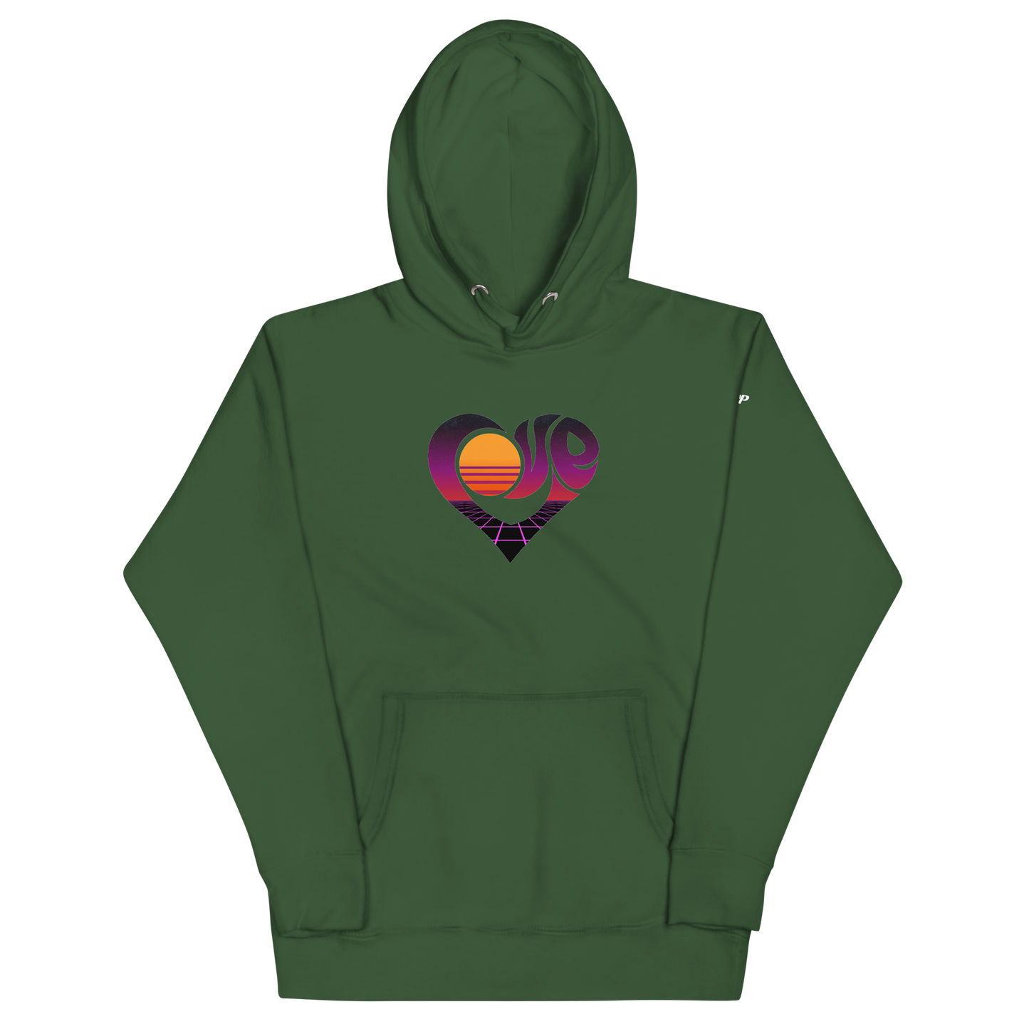 "LOVE" 2023 Retro Style Unisex Hoodie (DARK)