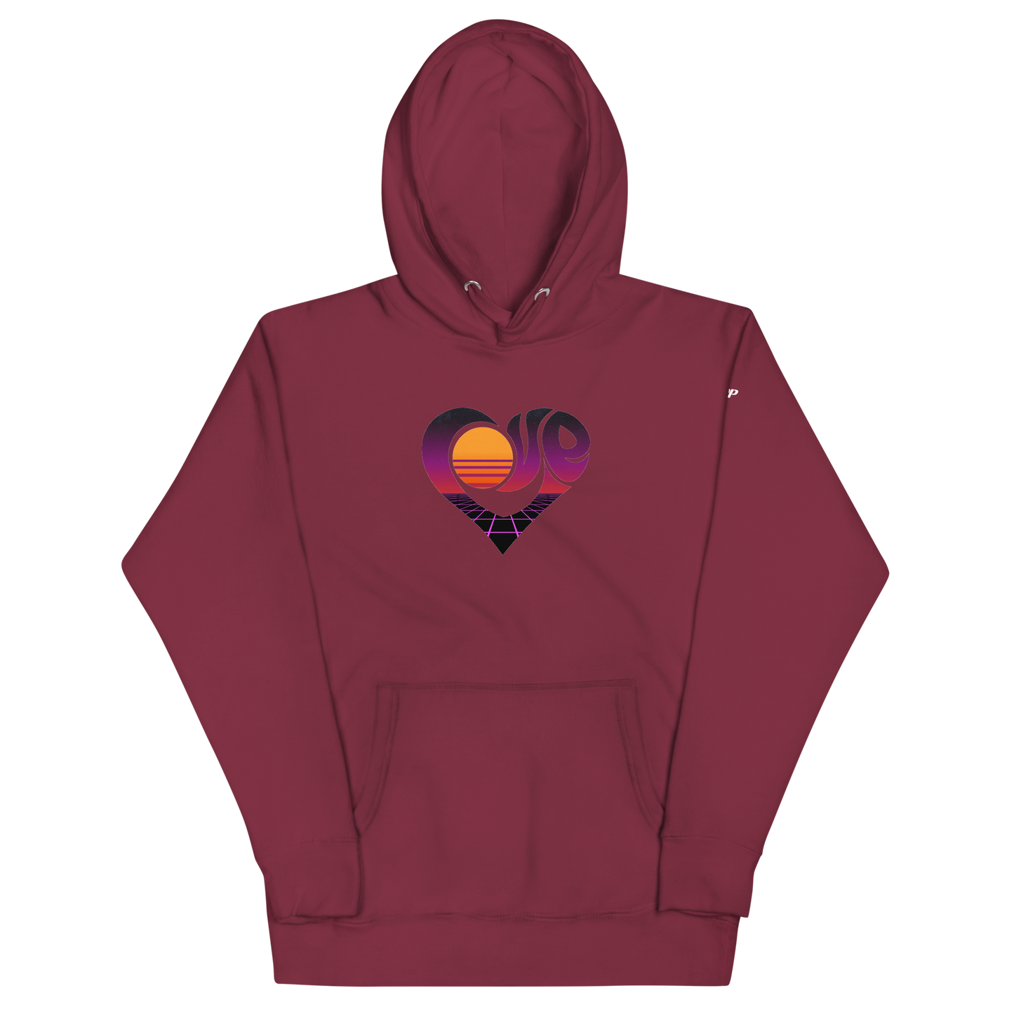 "LOVE" 2023 Retro Style Unisex Hoodie (DARK)