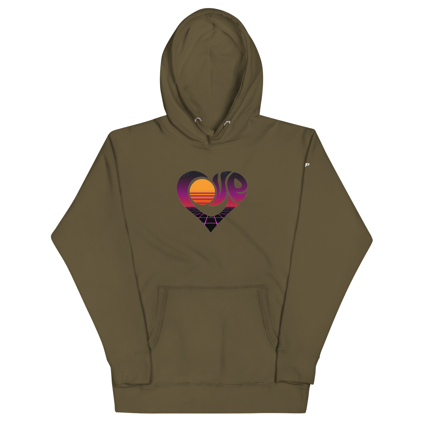 "LOVE" 2023 Retro Style Unisex Hoodie (DARK)