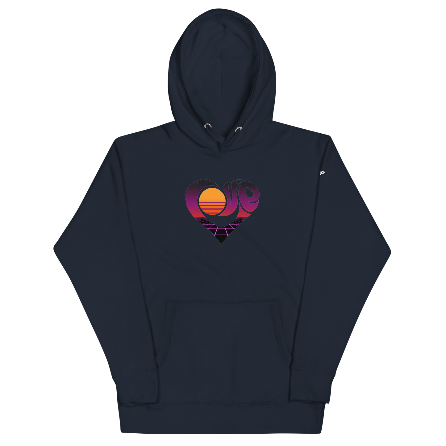 "LOVE" 2023 Retro Style Unisex Hoodie (DARK)
