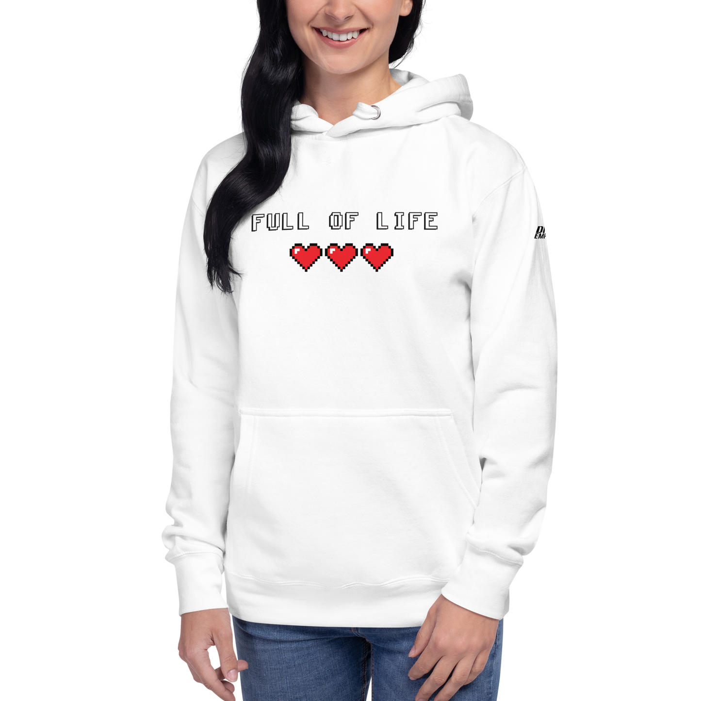 "Full Of Life" Unisex Hoodie (LIGHT)