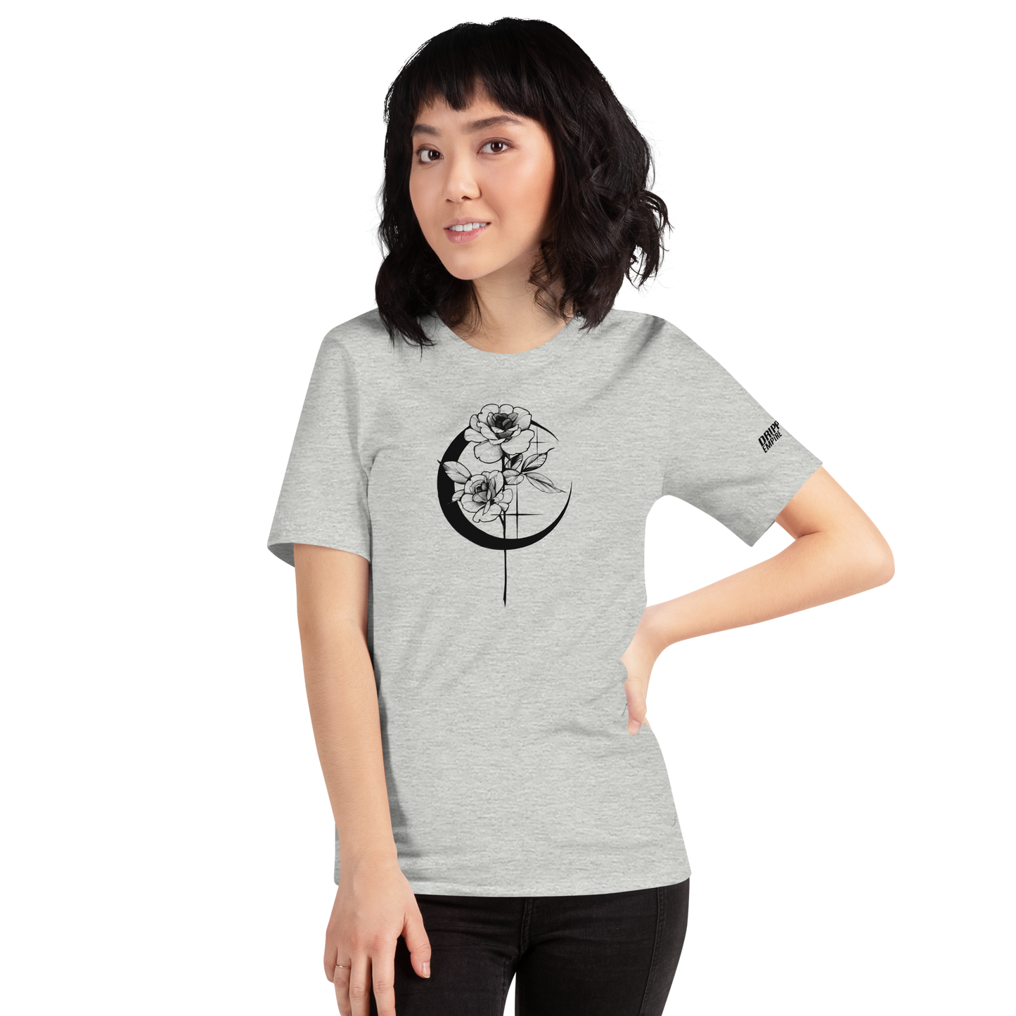 Mystic Rose Unisex t-shirt By OkiDiploDoki (LIGHT)