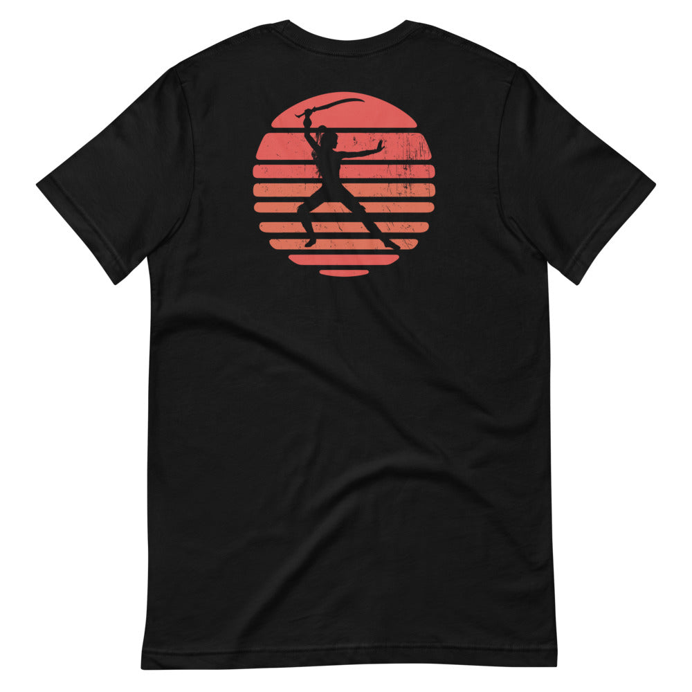 Woman's Warrior Short-Sleeve Unisex T-Shirt (BACK)